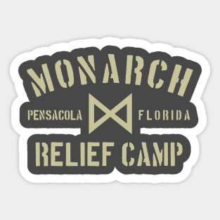 Monarch Relief Camp Sticker